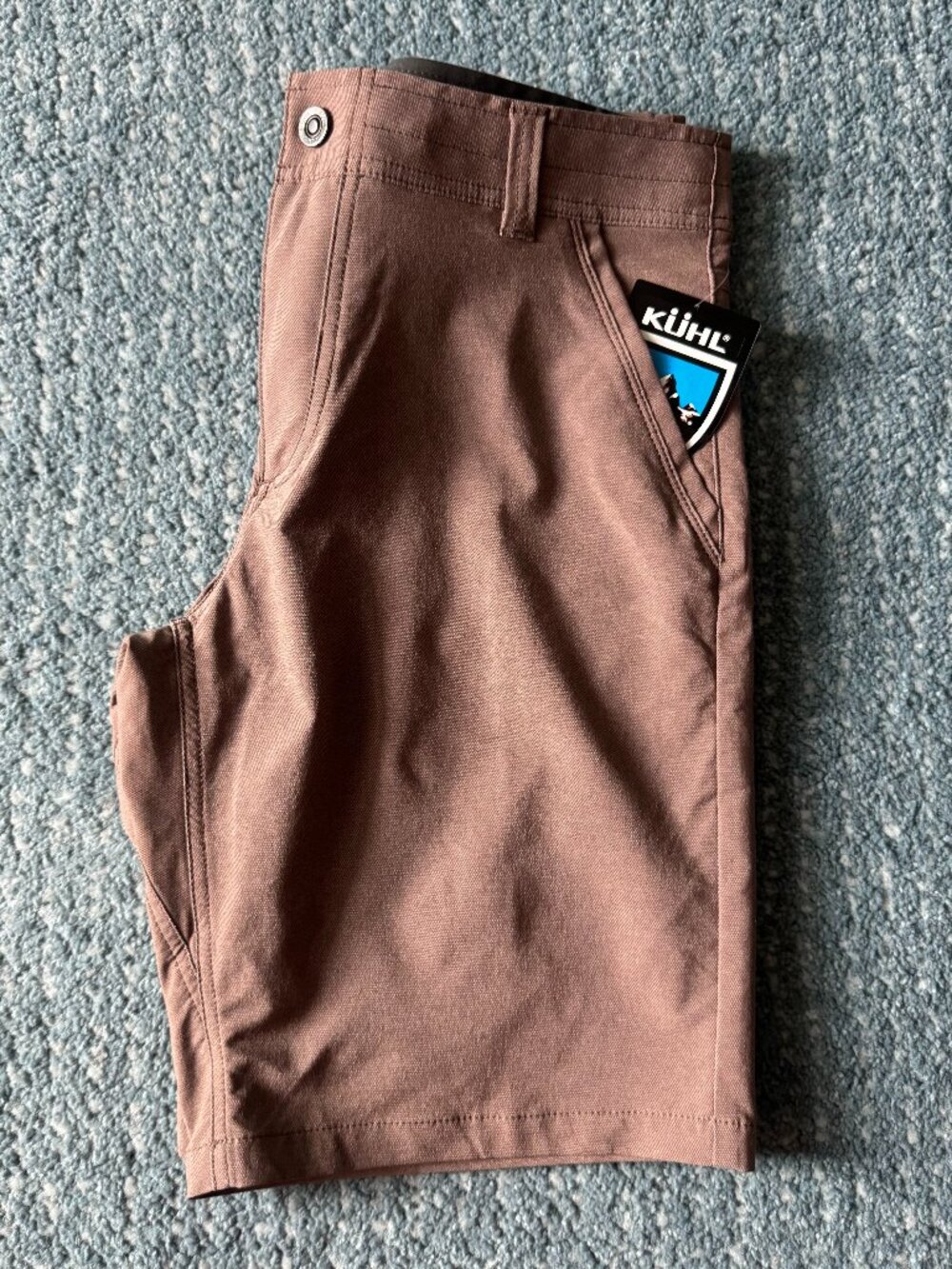 Men's KUHL Shift Amphibia Short 10” Inseam, Brick Color, Men’s size 33